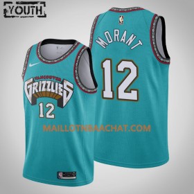 Maillot NBA Memphis Grizzlies Ja Morant 12 Nike 25th Season Hardwood Classics Swingman - Enfant